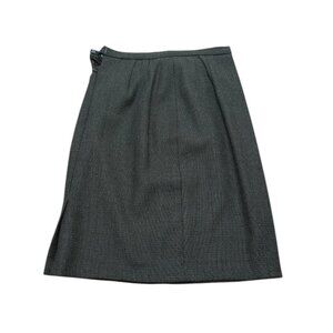 Women’s Vintage Valerie Steven’s Collection skirt wool green/black y2k